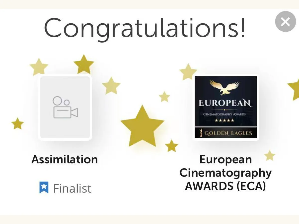 European Cinematography Awards finalist recognition for Assimilation