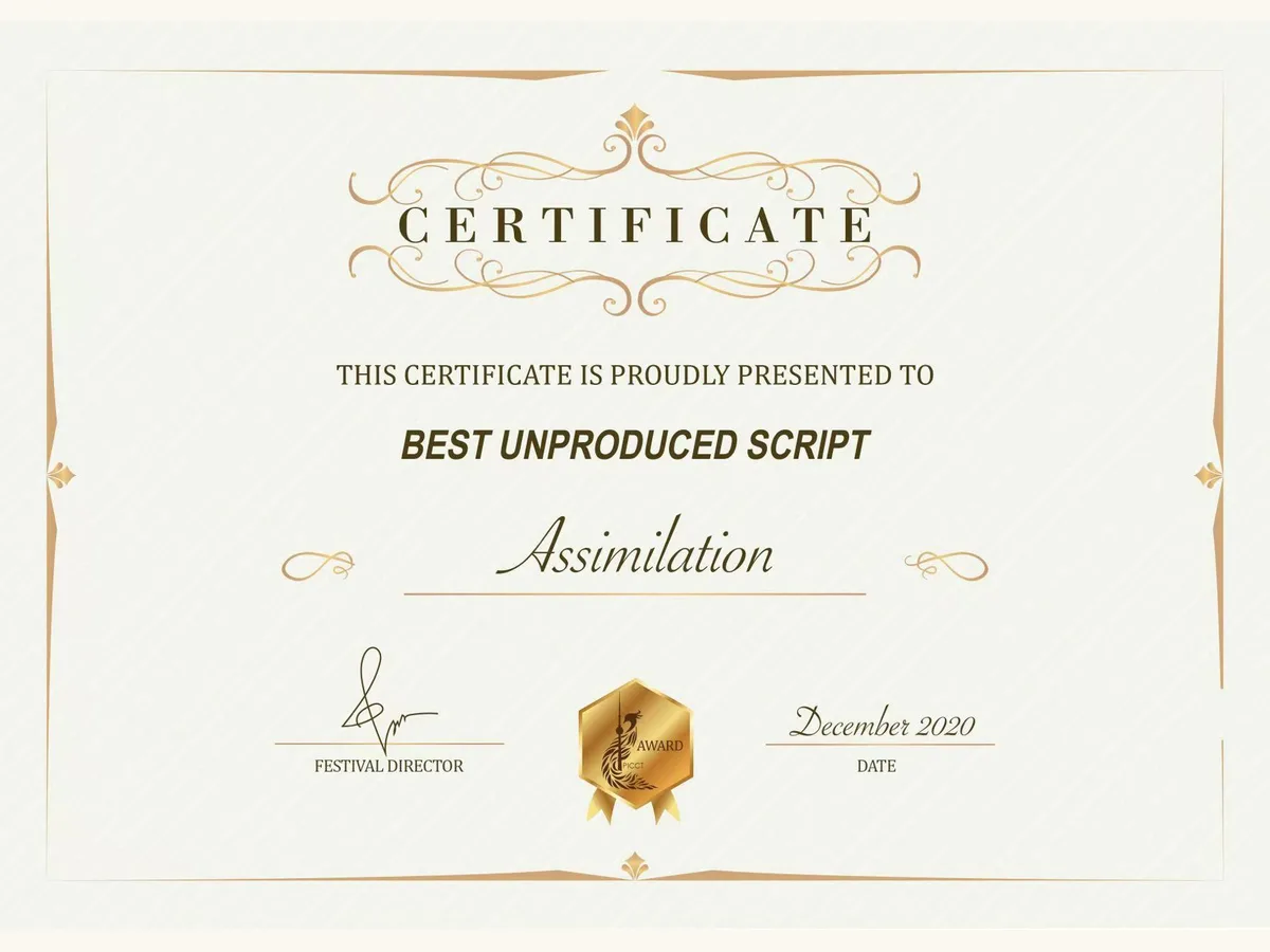 Phoenix Short Festival Best Unproduced Script recognition for Assimilation