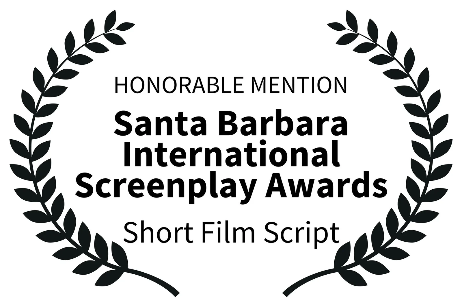 Honorable Mention from Santa Barbara International Screenplay Awards for Short Film Script