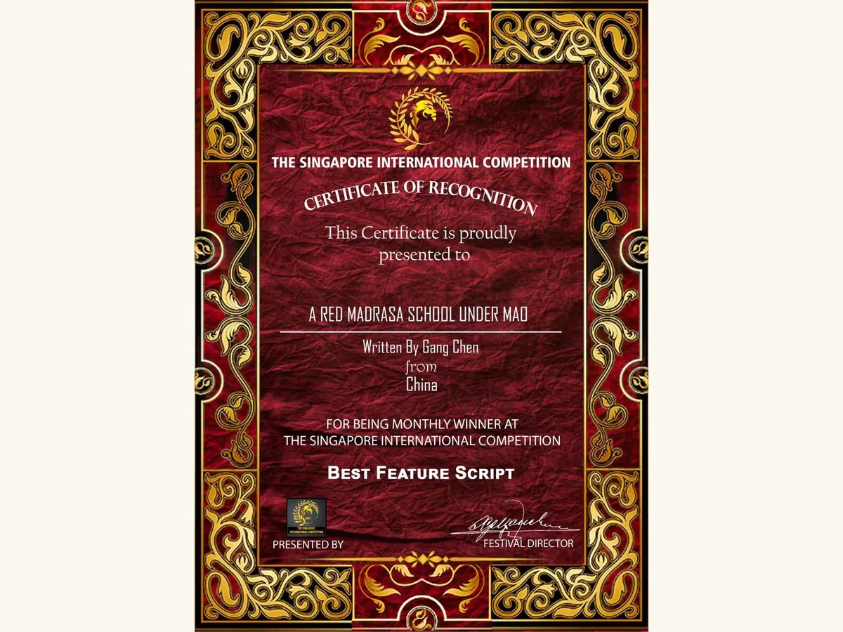 Singapore International Competition Best Feature Script recognition for A Red Madrasa School Under Mao
