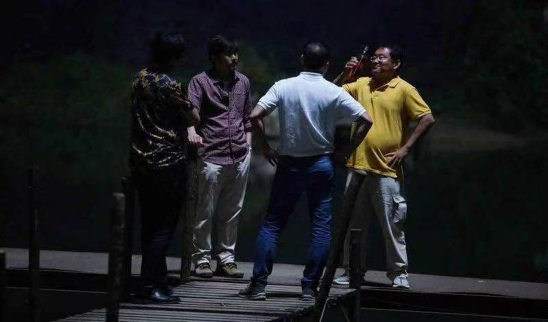 Production still from The Fall
